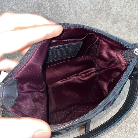 COACH Convertible Black Crossbody Handbag - Picture 7 of 16